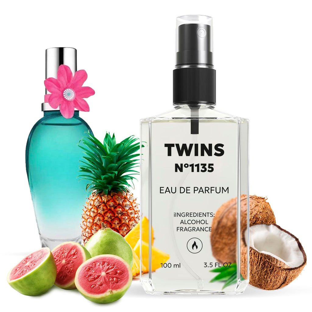 TWINS PARFUM Impression of Born in Paradise – Women’s Eau de Parfum 100 ml (3.4 fl oz) No.1135