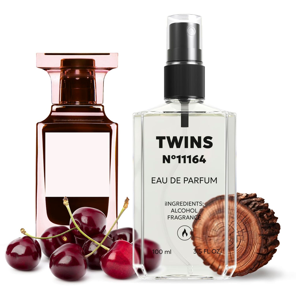 TWINS PARFUM Impression of Cherry Smoke — Unisex EDP | No.11164 | 3.4 Fl Oz