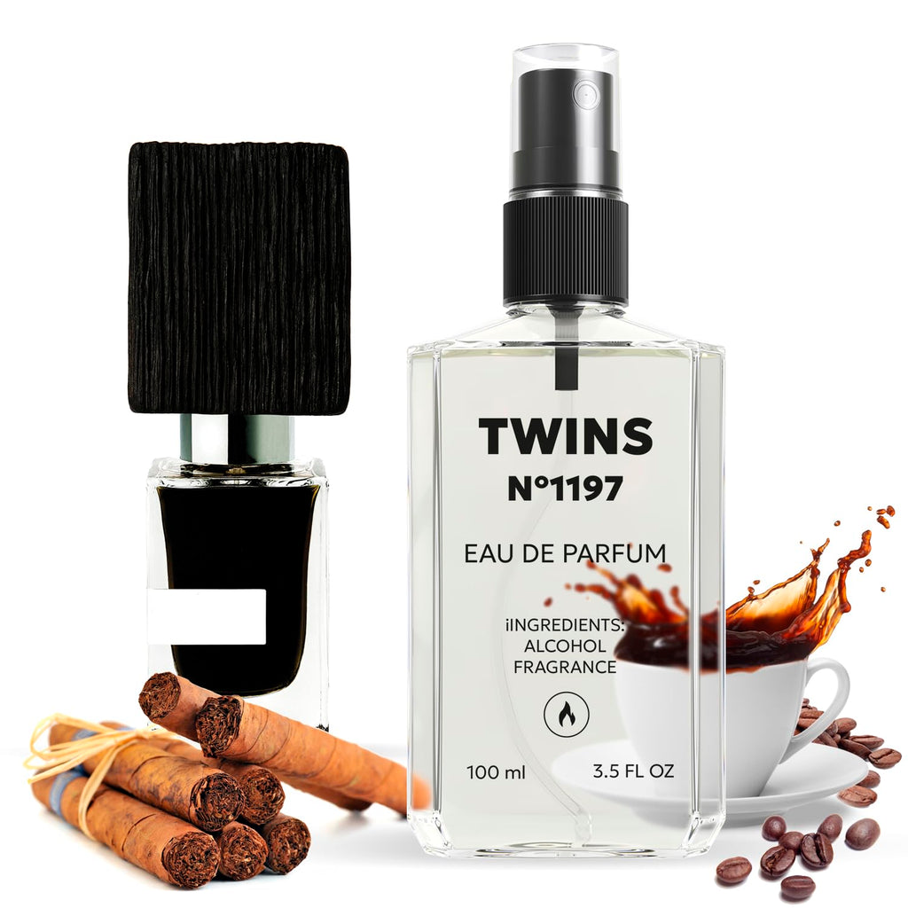 TWINS PARFUM Impression of Black Afgano | Unisex EDP 3.4 fl oz / 100 ml No.1197