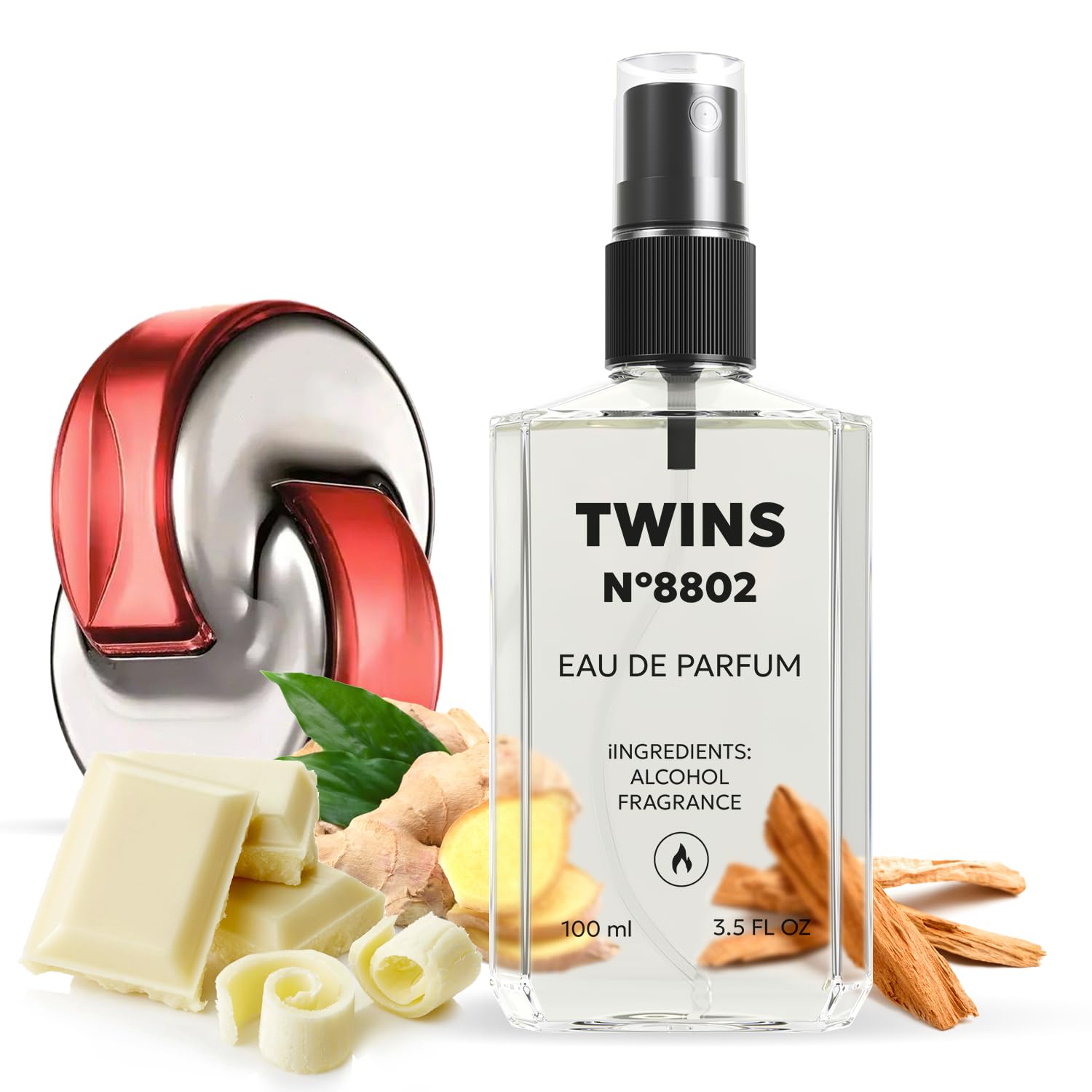 TWINS Impression of Omnia – Women’s Eau de Parfum No.8802, 100 ml