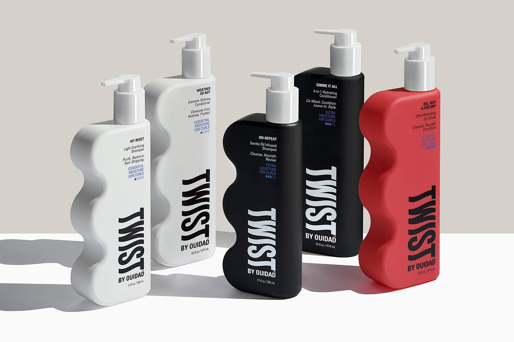 TWIST On-repeat Gentle Oil Infused Shampoo, 13 oz – Daily Hydration for Curls