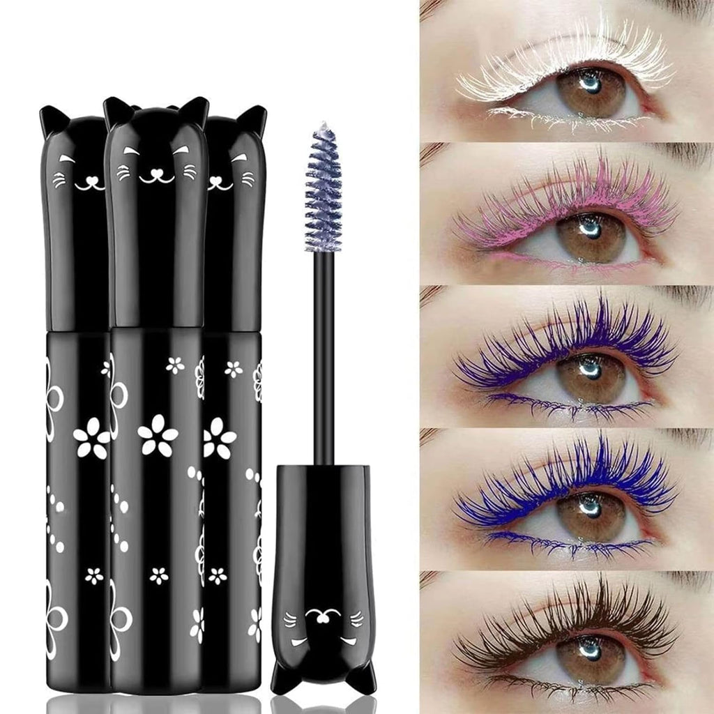 TWLBXMG 6-Color Mascara Set – Waterproof, Hypoallergenic, Volumizing & Lengthening