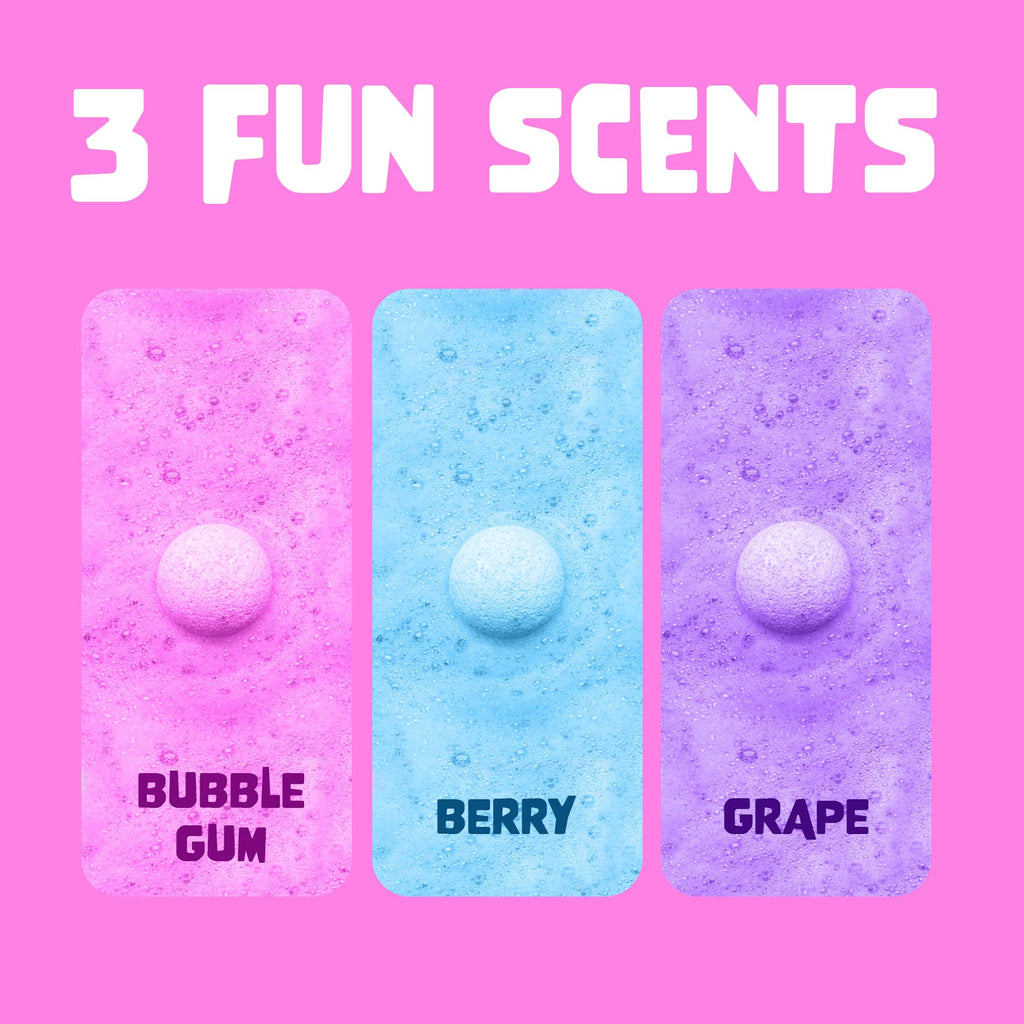 Two Sisters Unicorn Bath Bombs (6 Pack) – Surprise Toy Inside, Fruity Scents, Made in USA