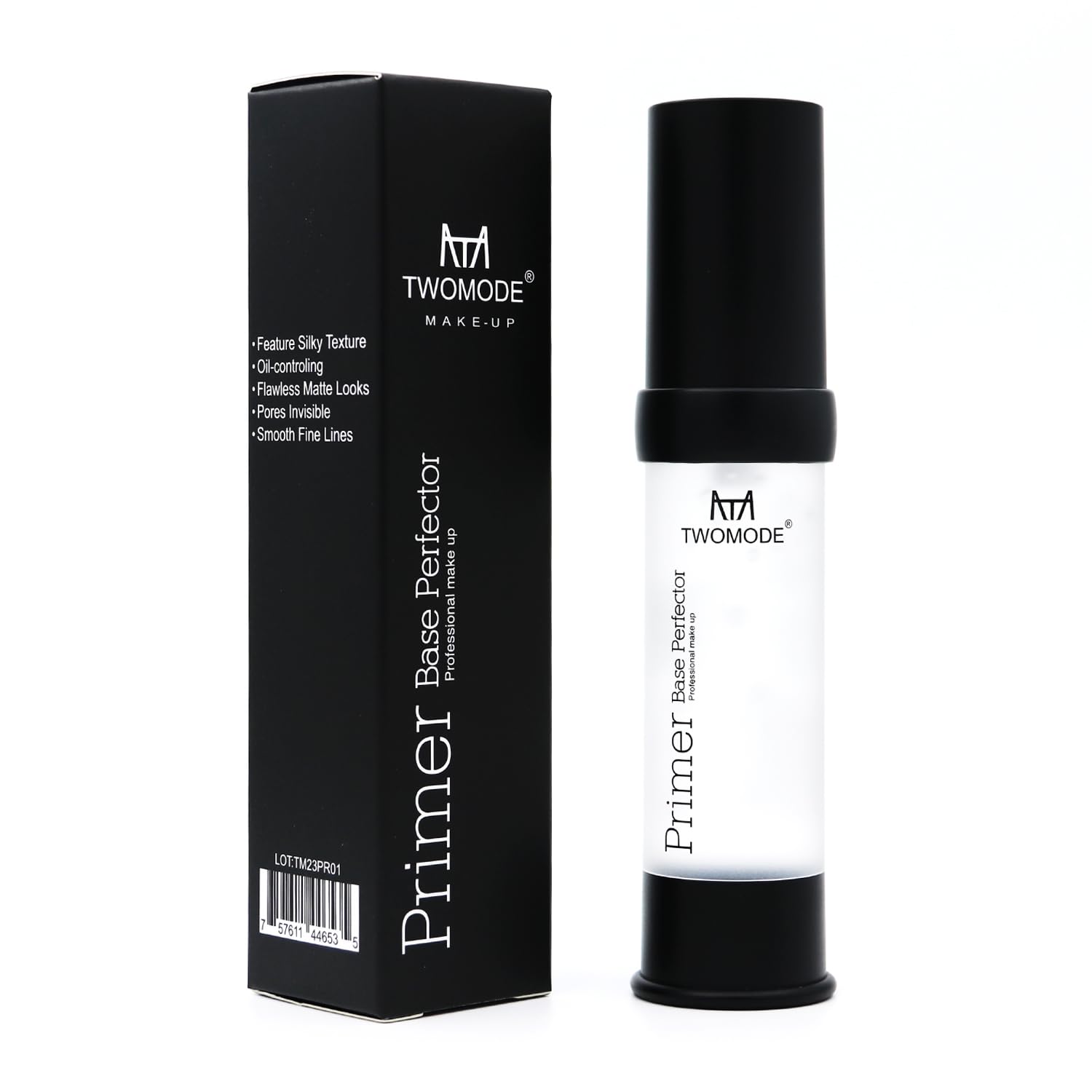 TWOMODE Oil Control Pore Minimizing Primer – Matte Base, 20ml, Vegan & Cruelty-Free
