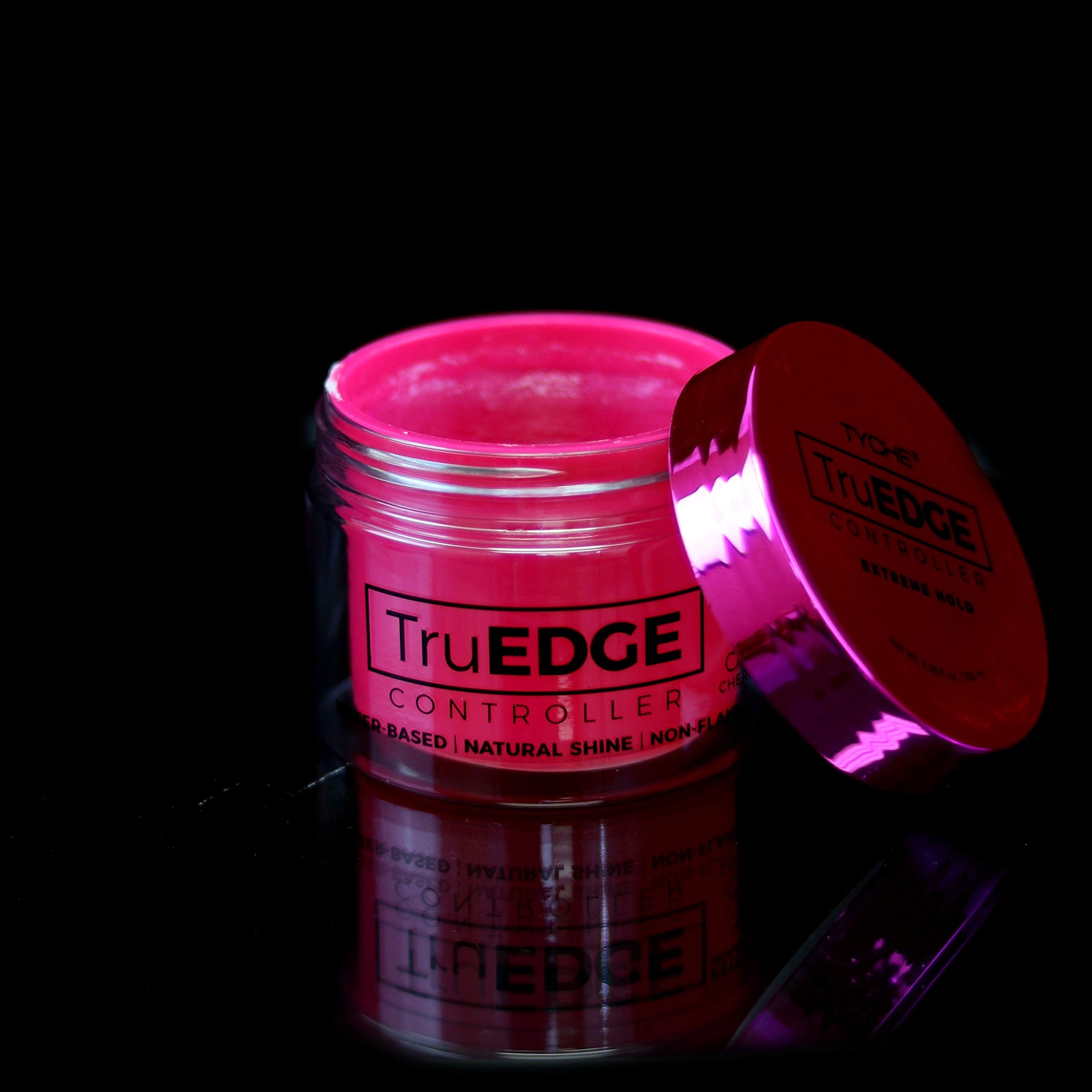 Tyche TruEDGE Controller Extreme Hold Pomade – Cherry Scent, Natural Shine, Non-Flaky Edge Control