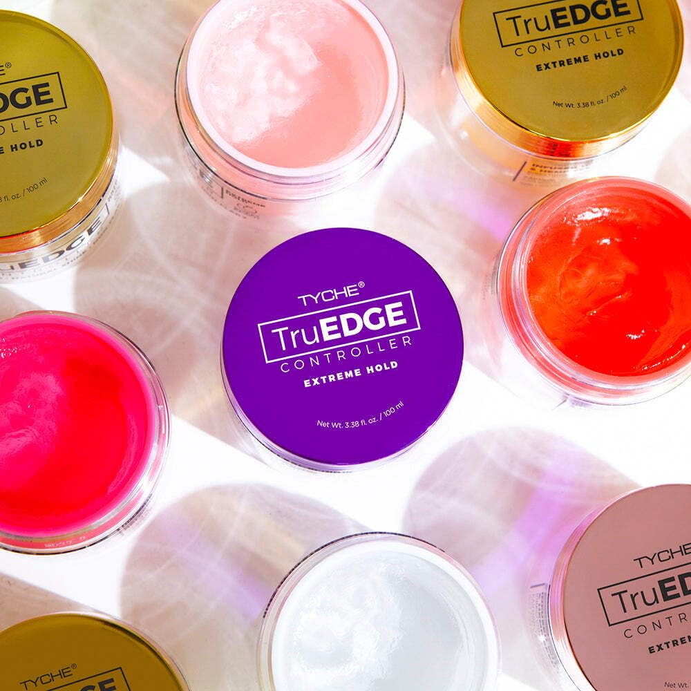 Tyche TruEDGE Controller Extreme Hold Water-Based Pomade – Pineapple Edge Control for Braids