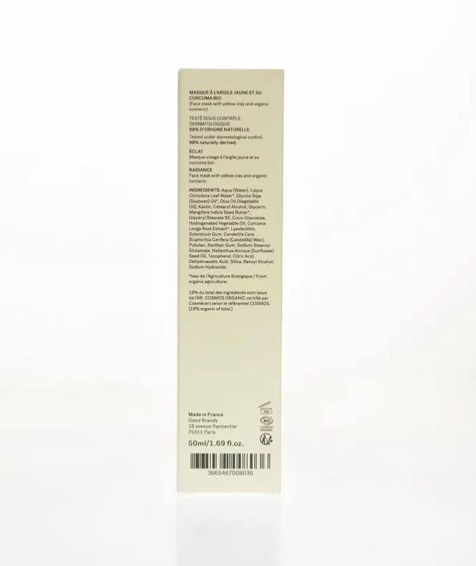 Typology P74 Radiance Masque with Yellow Clay & Organic Turmeric | Complimentary ENTEL Ginseng Sheet Masque