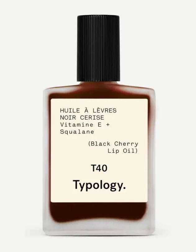 Typology Tinted Lip Oil in Black Cherry — Free Korean BlueBerry Sheet Masque