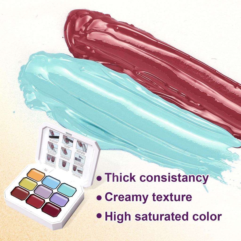 U-Shinein Gradient Painting Gel — 9-Color Ombre Gel Nail Polish Kit