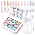 U-Shinein Gradient Painting Gel – 9-Color Ombre Gel Nail Polish with Pearlescent Silk Pigment
