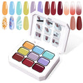 U-Shinein Gradient Painting Gel — 9-Color Ombre Gel Nail Polish Kit