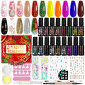 U-Shinein Nail Polish Advent Calendar 2025 – 24-Day Gel Polish Collection with Tools & Glitter