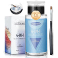 U-Shinein 200ml Nail Slip Solution – 4‑in‑1 Poly Gel Liquid for Extensions, Clean, and Polish
