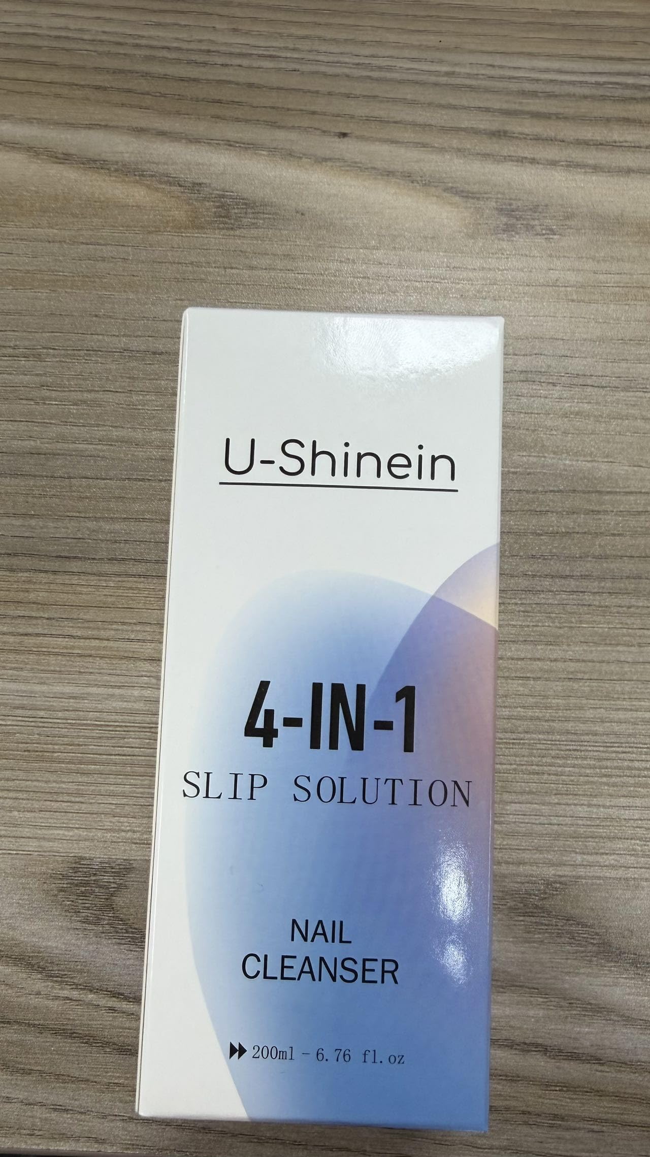 U-Shinein 200ml Nail Slip Solution – 4‑in‑1 Poly Gel Liquid for Extensions, Clean, and Polish