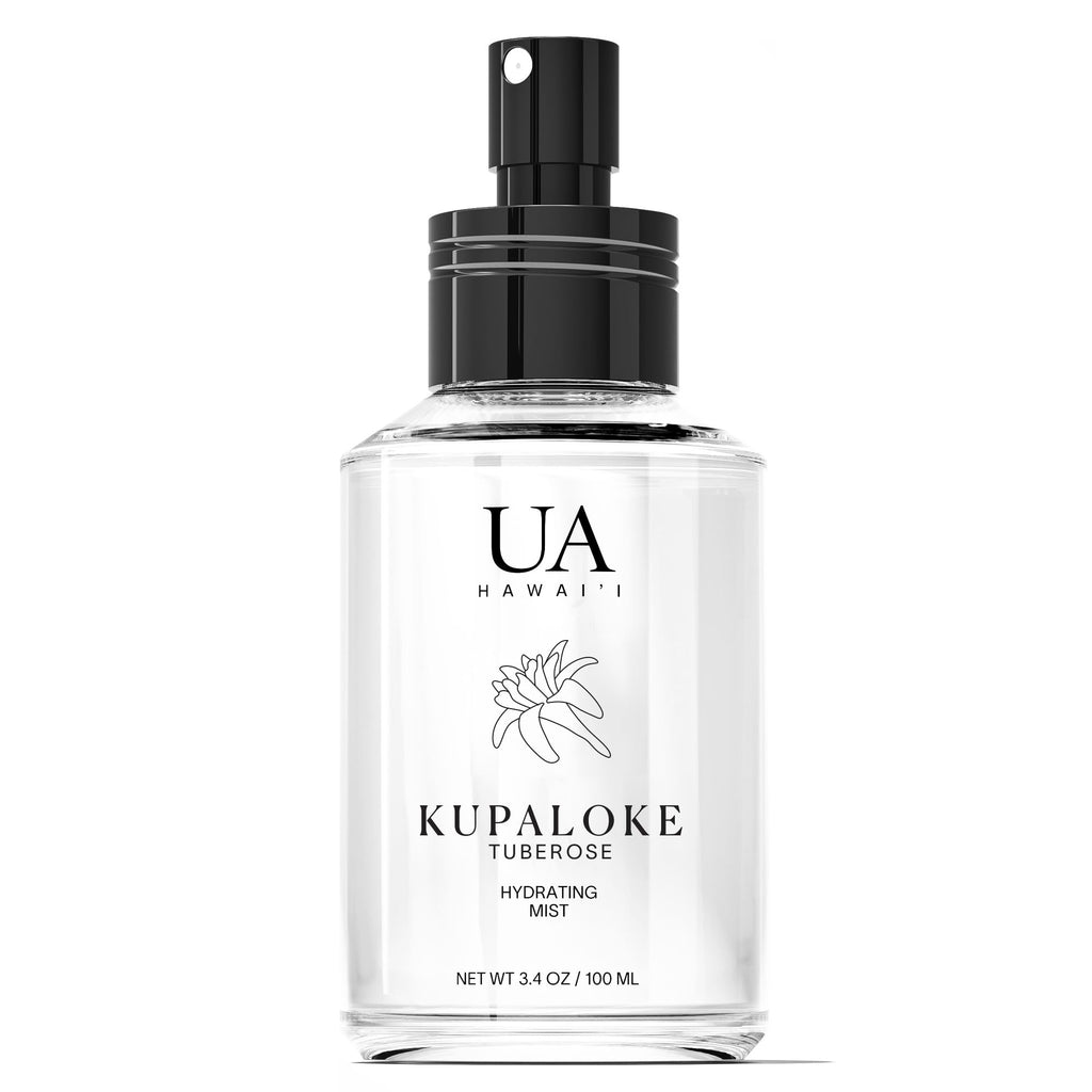 Ua Body Kupaloke Tuberose Mist – Alcohol-Free Hydration for Hair & Body, 3.4 oz