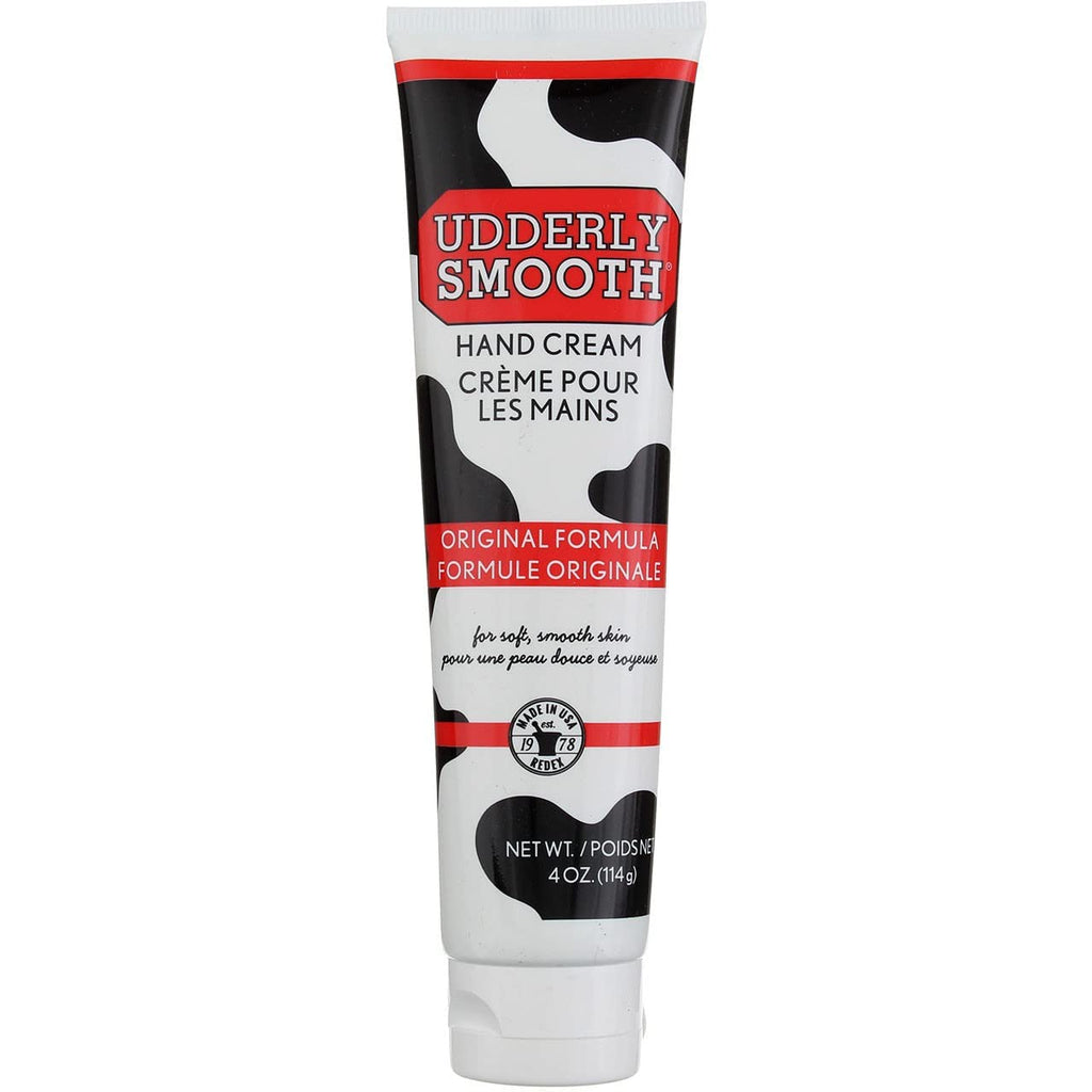 Udderly Smooth Lightly Scented Hand Cream 4 oz – Pack of 3 | Non-Greasy Moisturizer