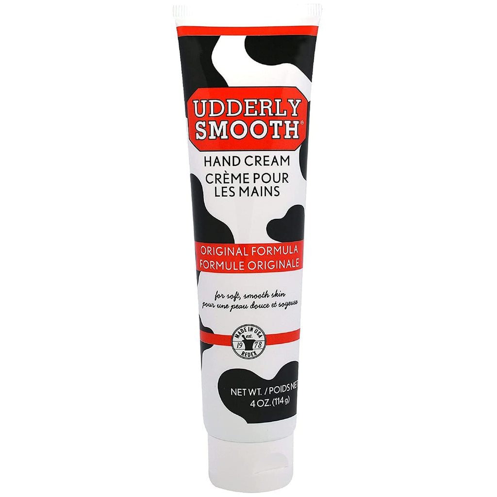 Udderly Smooth Lightly Scented Hand Cream 4 oz – Pack of 3 | Non-Greasy Moisturizer