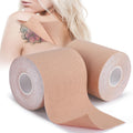 Udefineit Tattoo Cover Up Tape – 2 Rolls, 3-Inch Wide, 16.4 ft Each, Light Tan