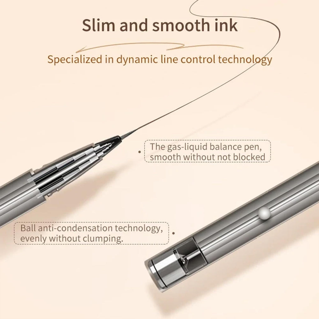 Ueuiu Judy Doll Liquid Eyeliner – Ultra-Fine Tip, Waterproof & Longwear (#04 Gray Brown Upgrade)