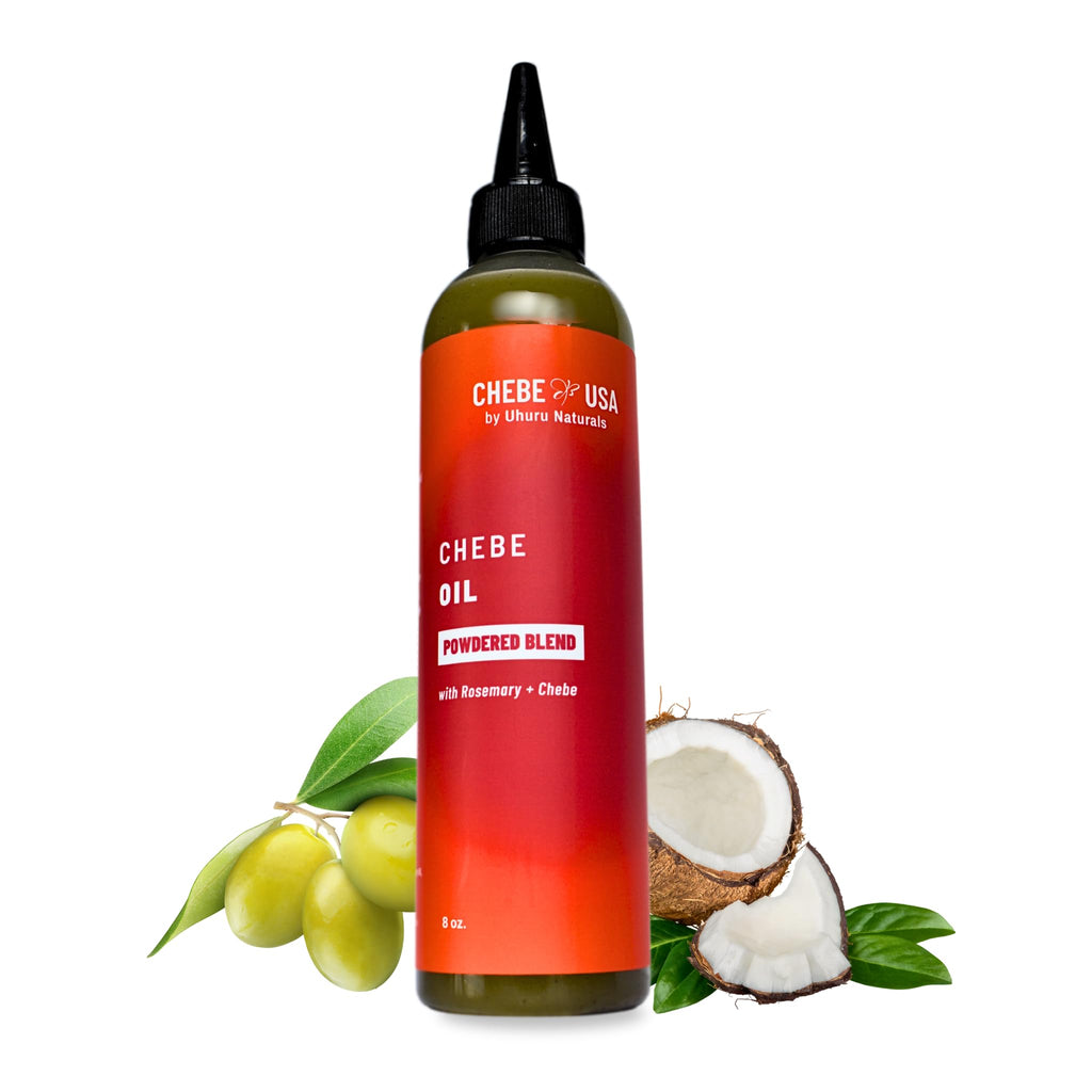Uhuru Naturals Original Chebe Oil Powdered Blend – Moisture & Strength (8 oz)