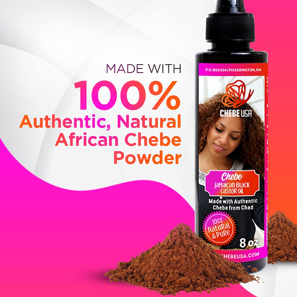 Uhuru Naturals Original Black Castor Hair Growth Oil (4 oz) – Nourish, Strengthen & Lock in Moisture