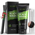 ulluxe Blackhead Remover Mask Kit – Charcoal Peel Off Mask for Pores