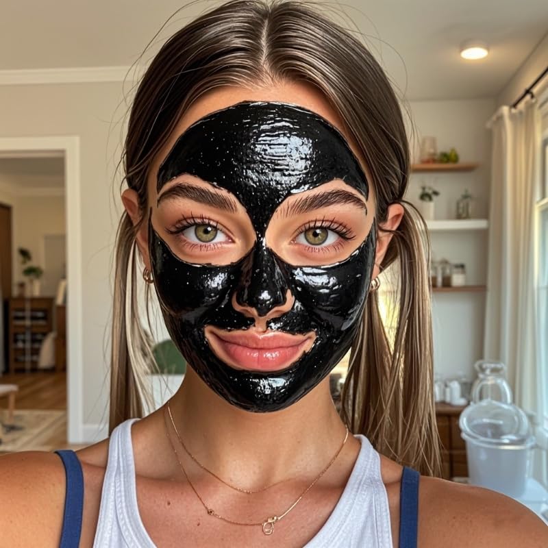 ulluxe Blackhead Remover Mask Kit – Charcoal Peel Off Mask for Pores