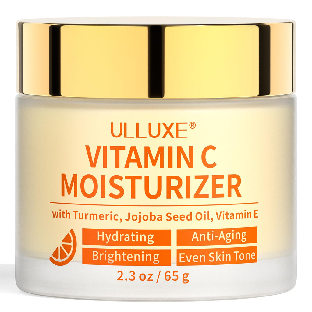 ulluxe Vitamin C Face Moisturizer – Brightening & Anti-Aging Cream with Turmeric