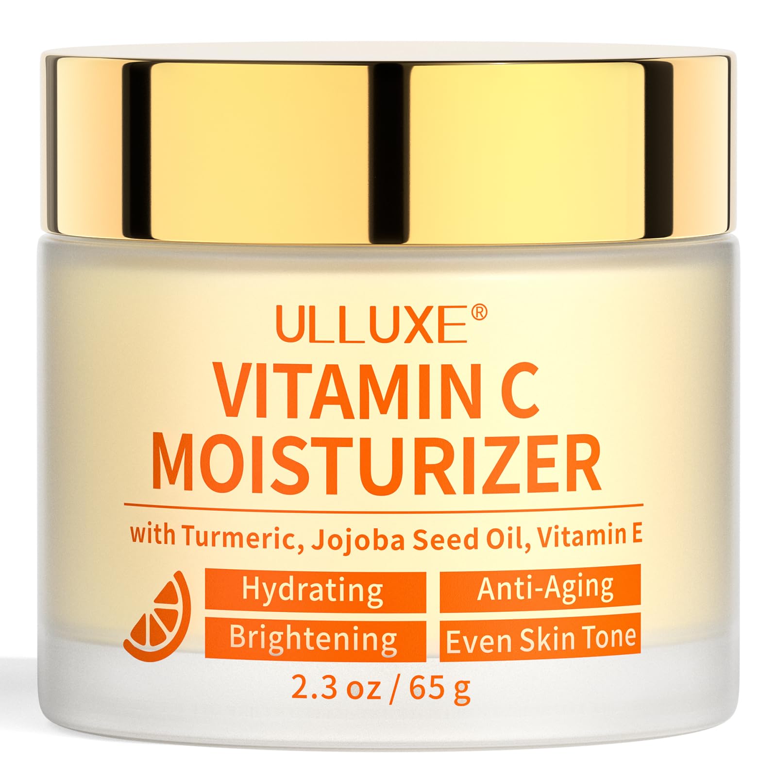 ulluxe Vitamin C Face Moisturizer – Brightening & Anti-Aging Cream with Turmeric