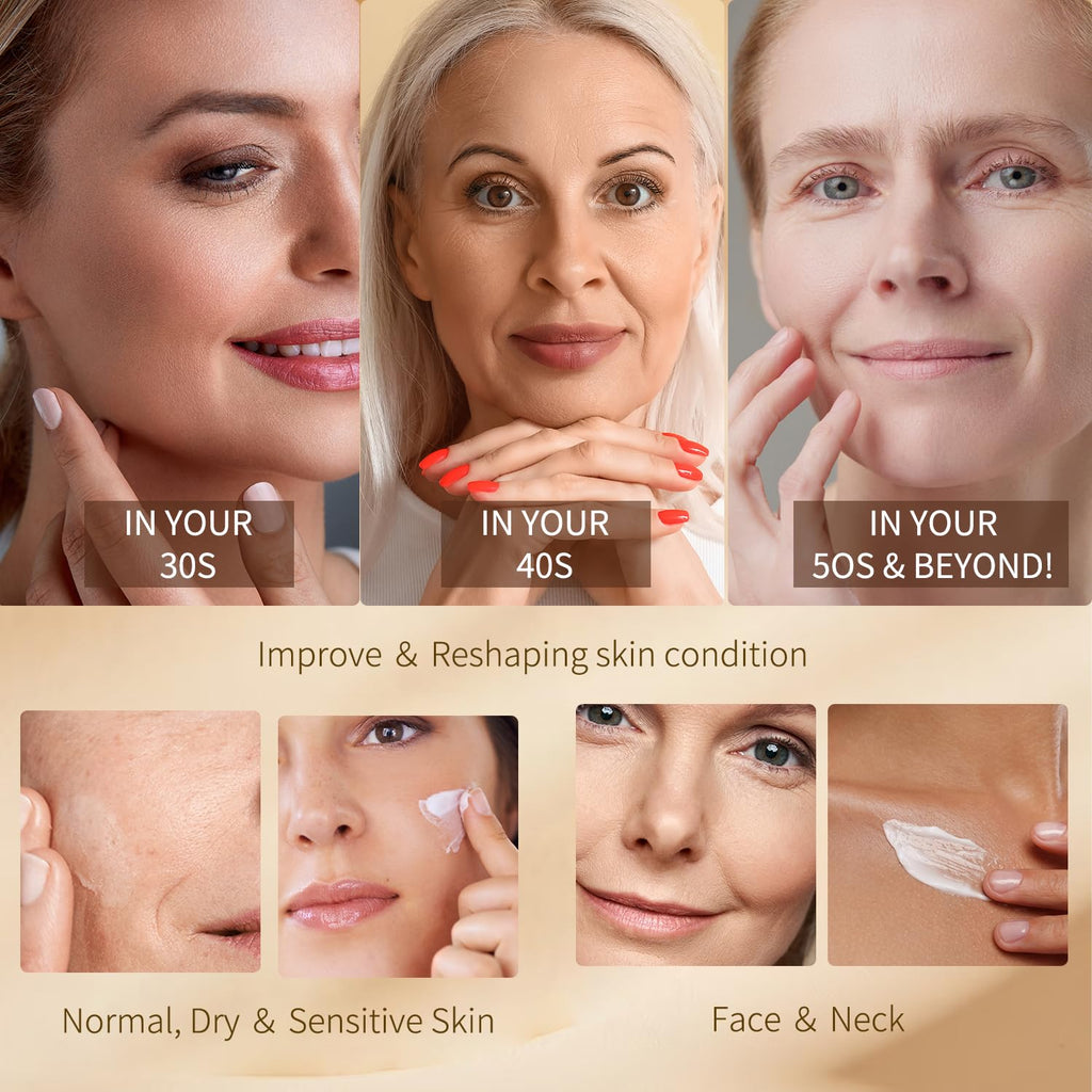 ULTIBELA Tighten & Lift Neck Cream – Deep Hydration, Retinol & Collagen (1.7 fl oz)