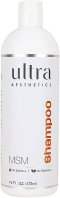 Life Extension MSM Shampoo by Ultra Aesthetics – All Hair Types, 16 oz