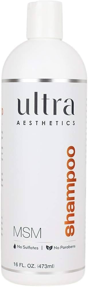 Life Extension MSM Shampoo by Ultra Aesthetics – All Hair Types, 16 oz