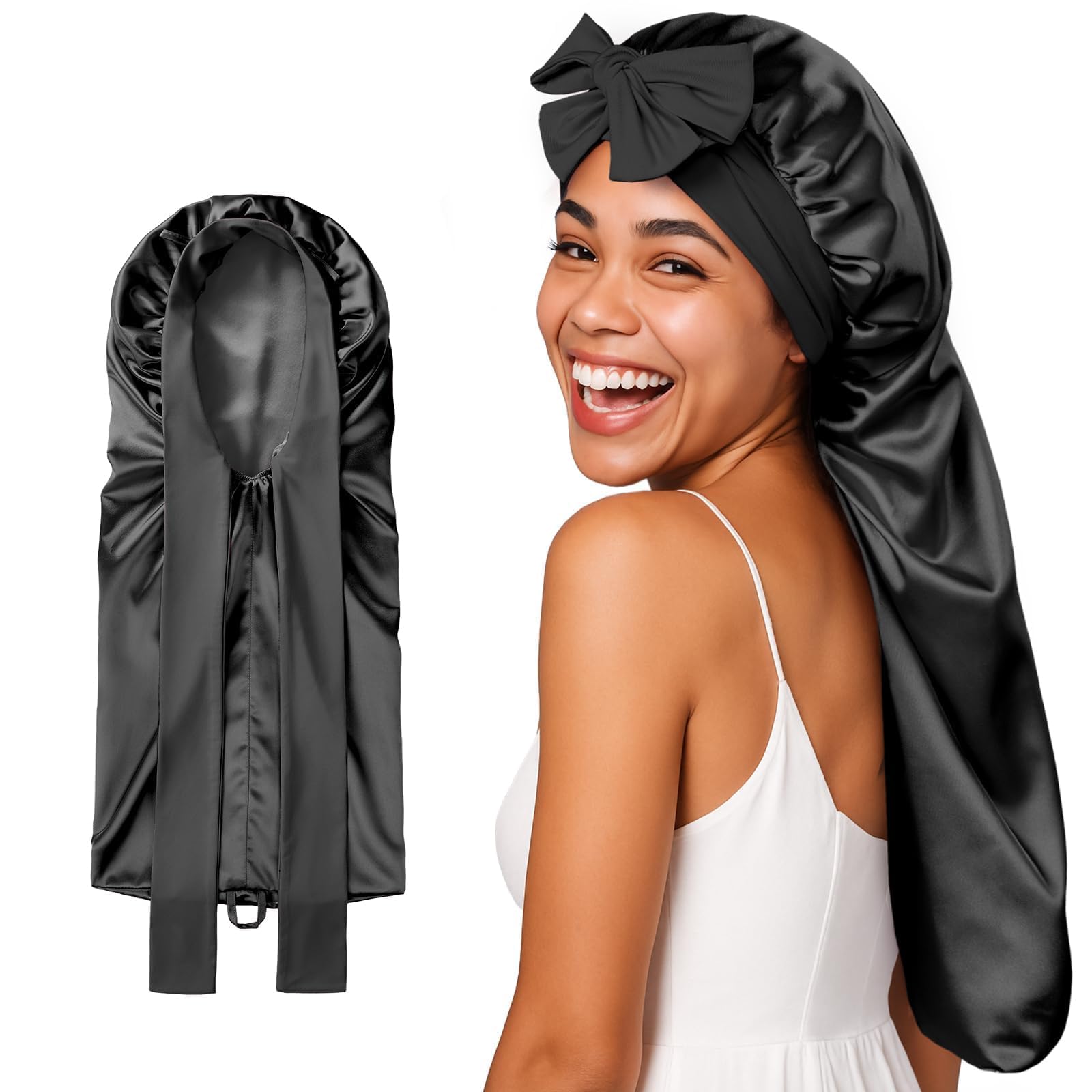 Umisleep Silk Bonnet for Sleeping Women | 22 Momme Mulberry Silk