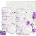Umpeimvon Lavender Soap 14-Pack Travel Mini Bars – Handmade with Shea & Olive Oil