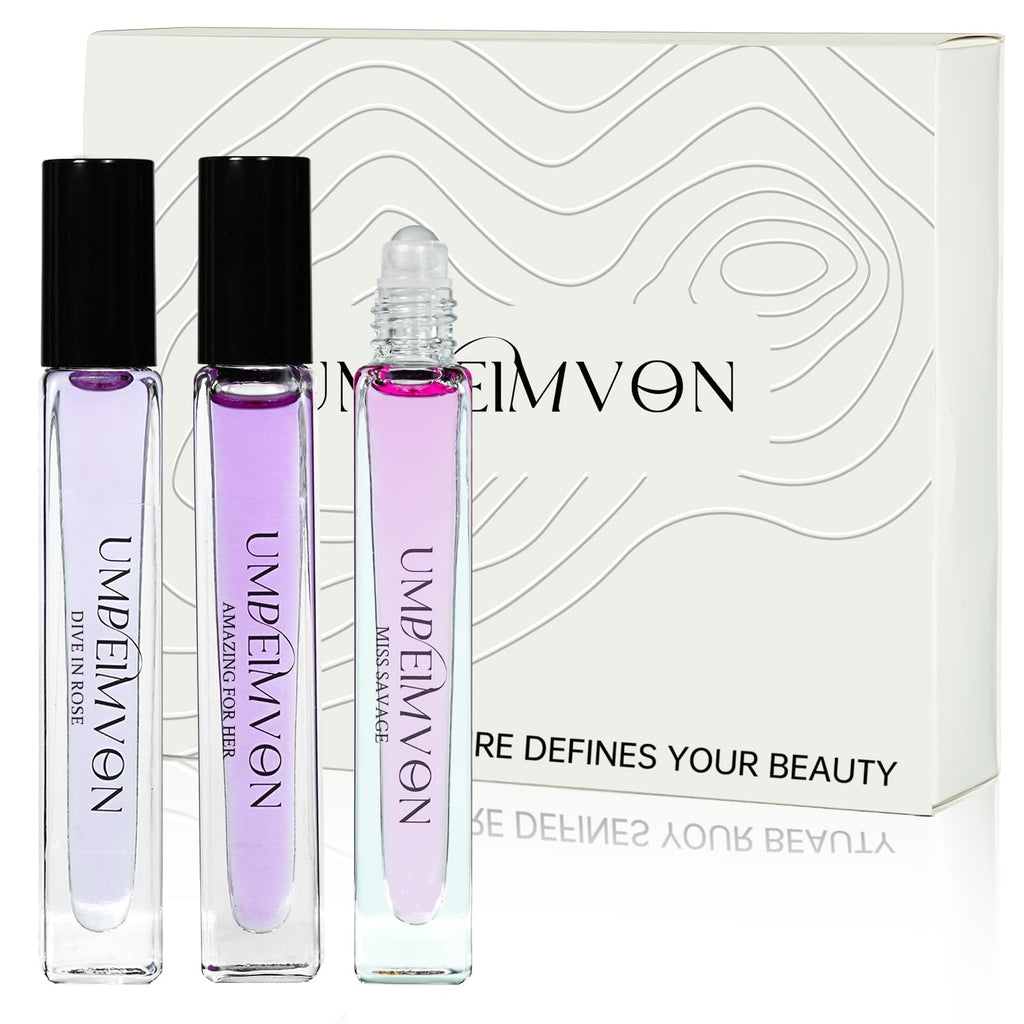 Umpeimvon Marshmallow Blush Perfume Oils for Women | Roll-On, Travel Size 0.33 fl oz