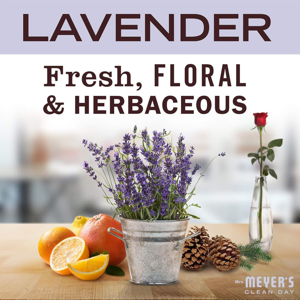 Mrs. Meyer's Lavender Hand Soap Refill, 33 oz (Pack of 3)