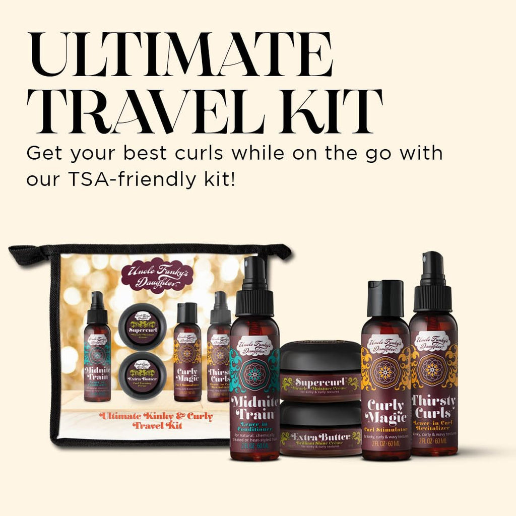 Uncle Funky's Daughter Ultimate Kinky & Curly Girl Kit – Nourish, Define & Refresh Curls