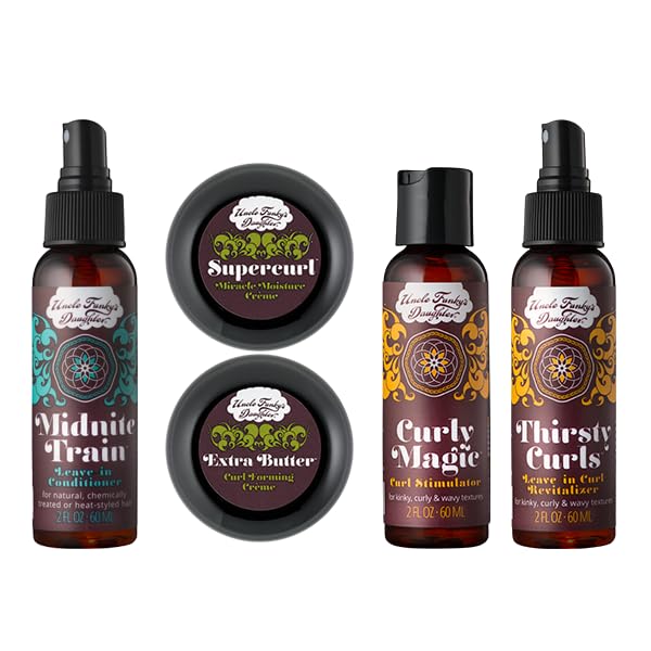 Uncle Funky's Daughter Ultimate Kinky & Curly Girl Kit – Nourish, Define & Refresh Curls