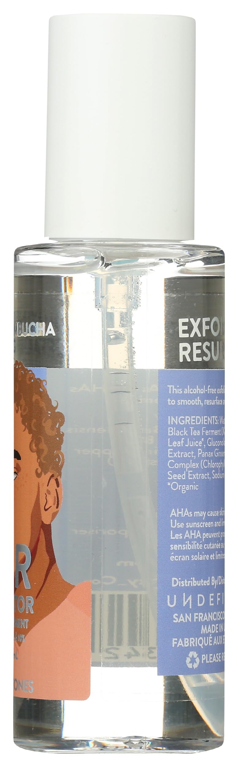Undefined Beauty R&R Exfoliator – 10% Acid Peel Mist for Smoother Skin (3.3oz)
