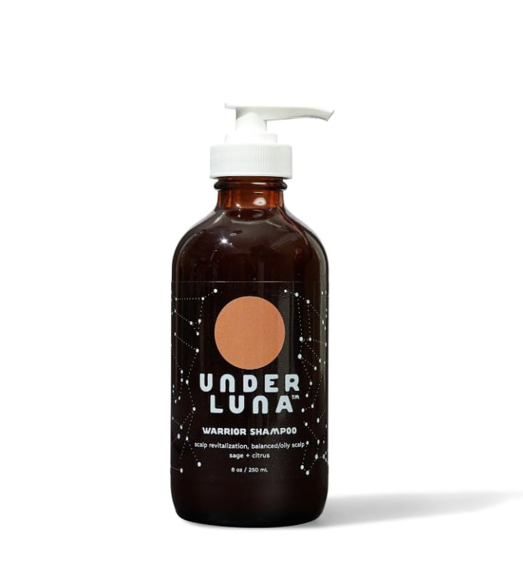 Under Luna Warrior Shampoo for Balanced to Oily Scalp – 8 oz