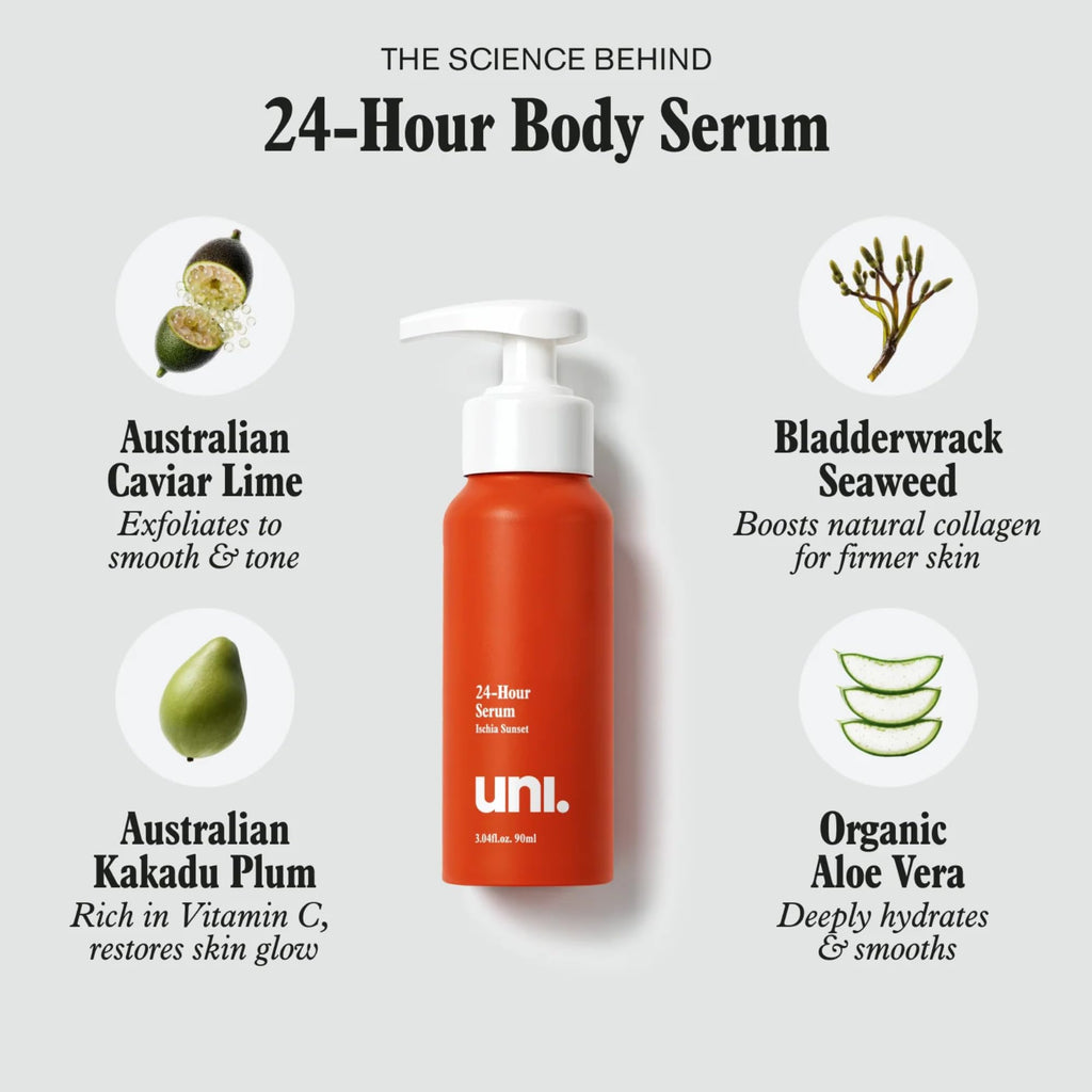 Uni 24 Hour Serum - Travel Size (90 ml) | Lightweight Hydration
