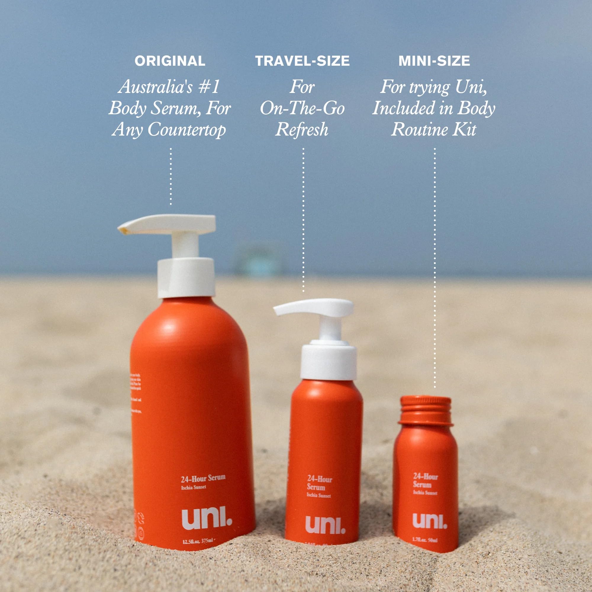 Uni 24 Hour Serum - Travel Size (90 ml) | Lightweight Hydration