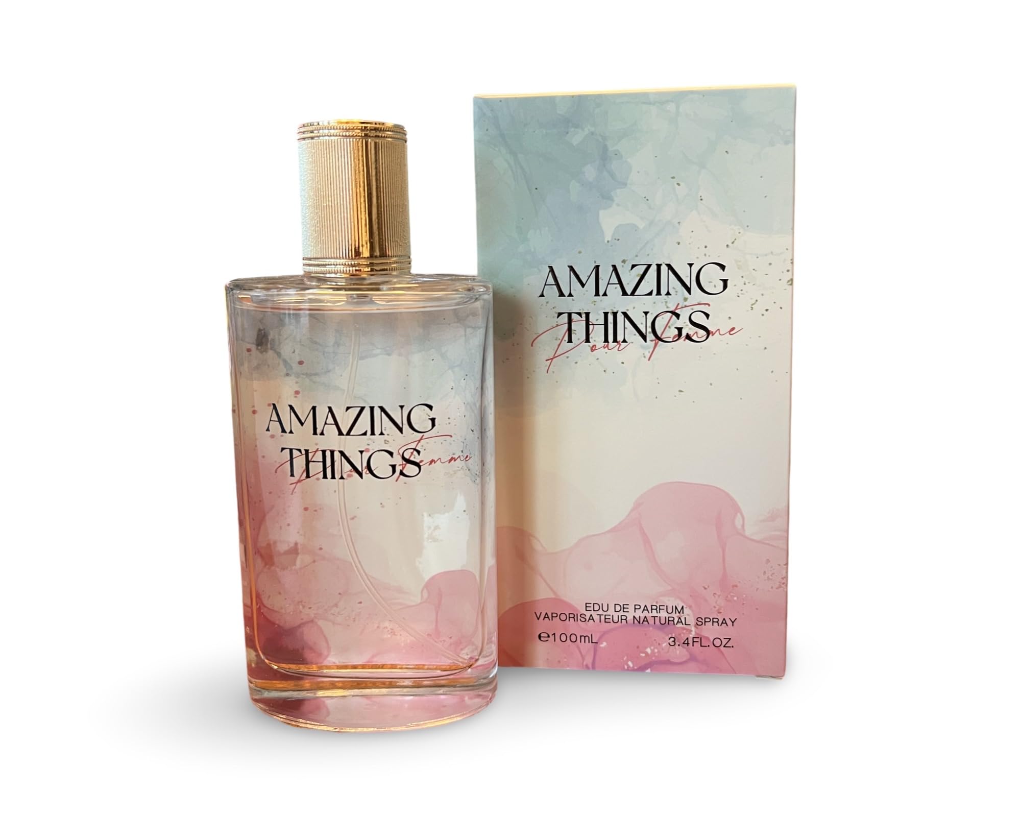 United Scents Amazing Things Pour Femme Eau de Parfum – Grapefruit, Suede & Pink Pepper, 100 ml