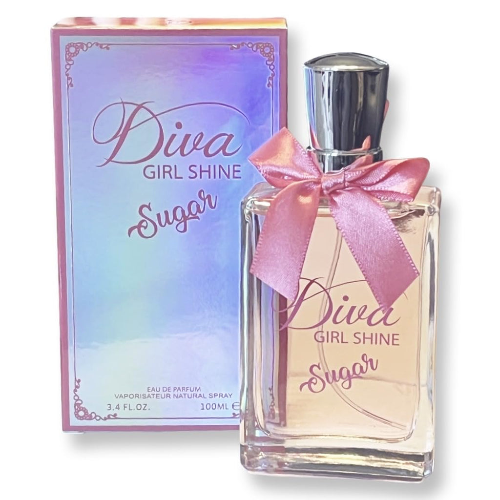 United Scents DIVA GIRL SHINE SUGAR – Eau de Parfum for Women