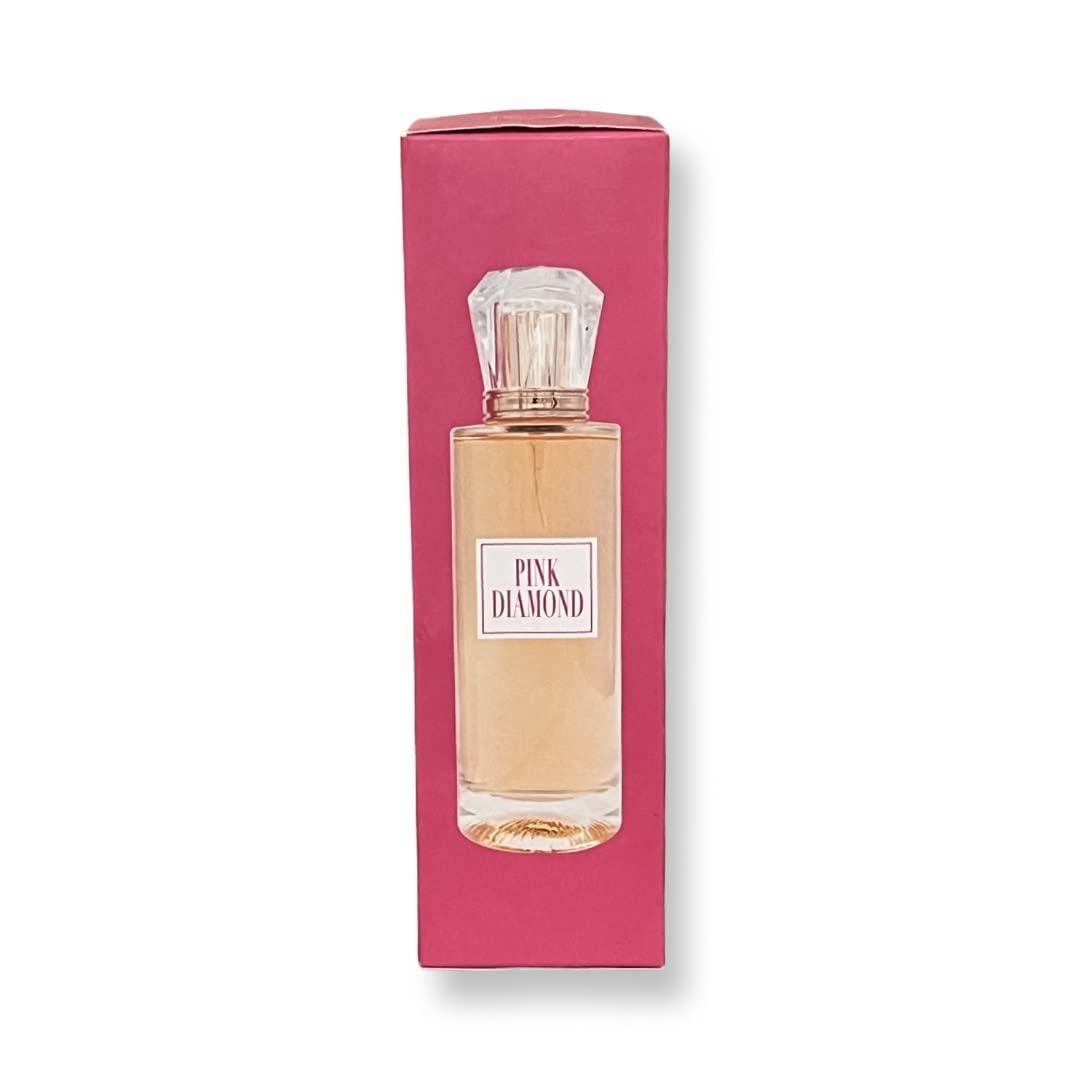 United Scents Pink Diamond Eau de Parfum for Women – 3.4 Fl Oz | Top Notes: Orange, Aldehyde & Lily