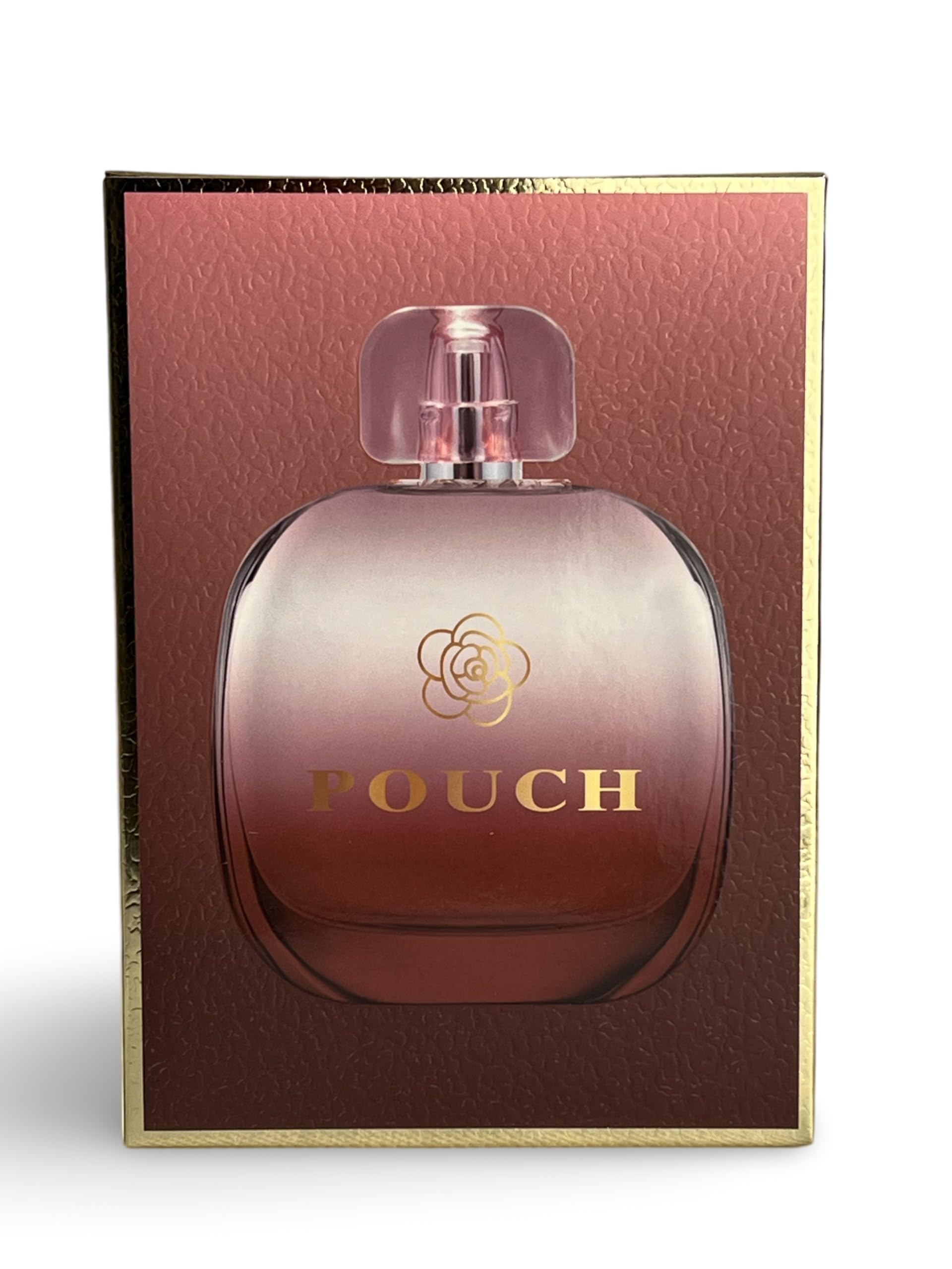 United Scents Pouch Blush Rose For Her Eau de Parfum – 3.4 Fl Oz | Bergamot, Red Currant & Rose