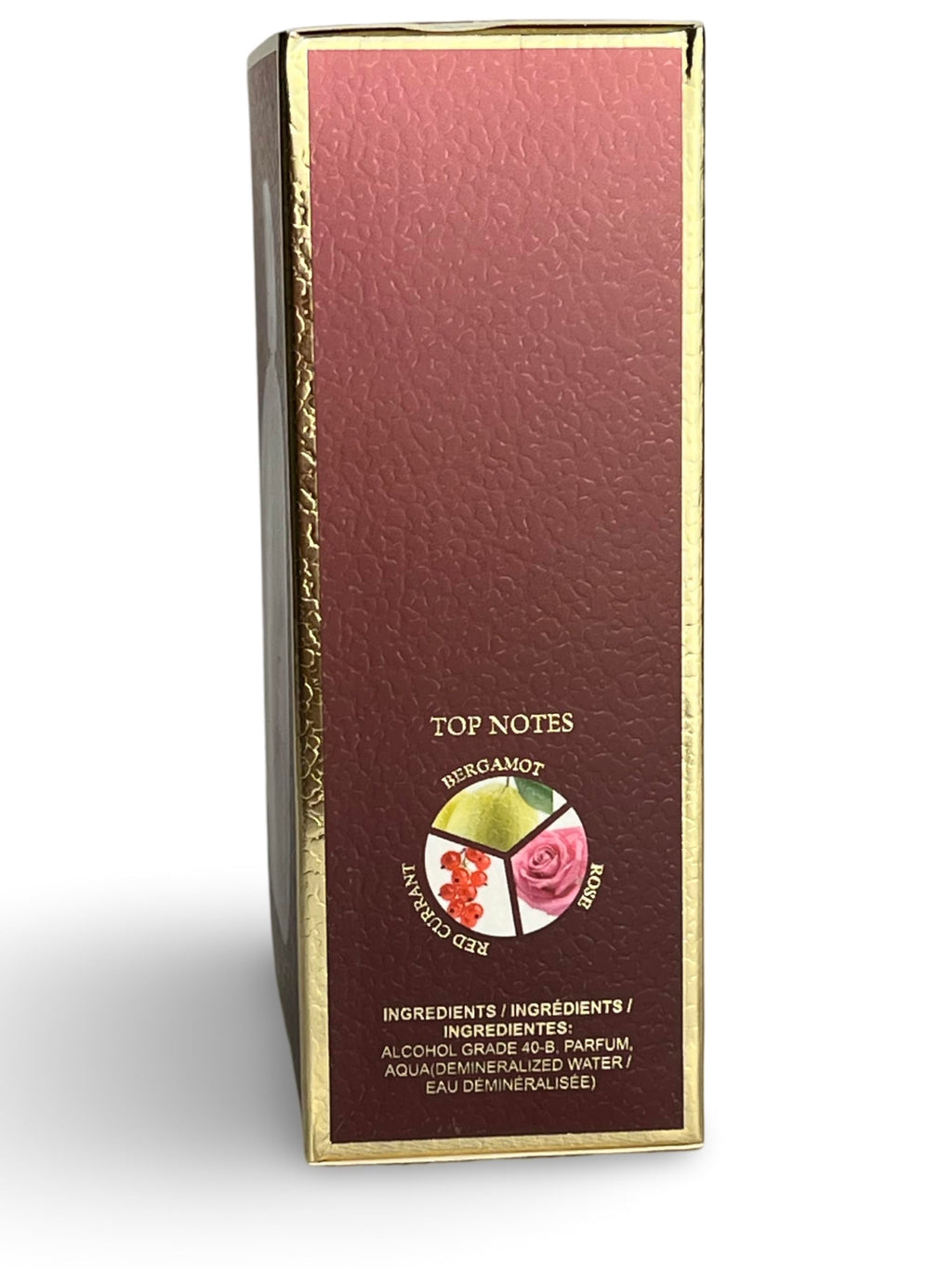 United Scents Pouch Blush Rose For Her Eau de Parfum – 3.4 Fl Oz | Bergamot, Red Currant & Rose