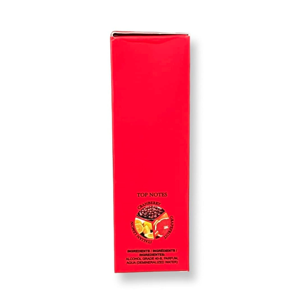 United Scents Red Intense Eau de Parfum for Men – 3.4 Fl Oz | Cranberry, Grapefruit & Italian Lemon