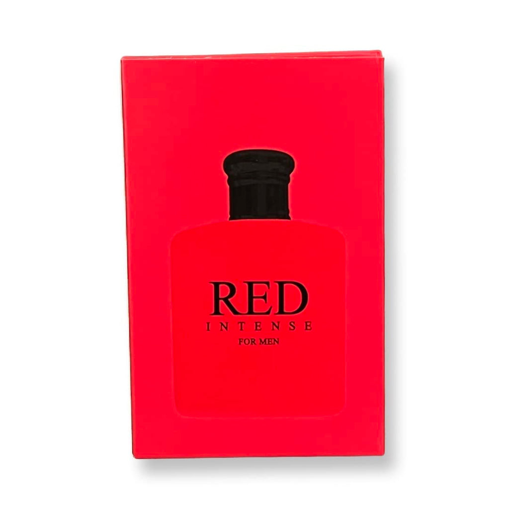 United Scents Red Intense Eau de Parfum for Men – 3.4 Fl Oz | Cranberry, Grapefruit & Italian Lemon