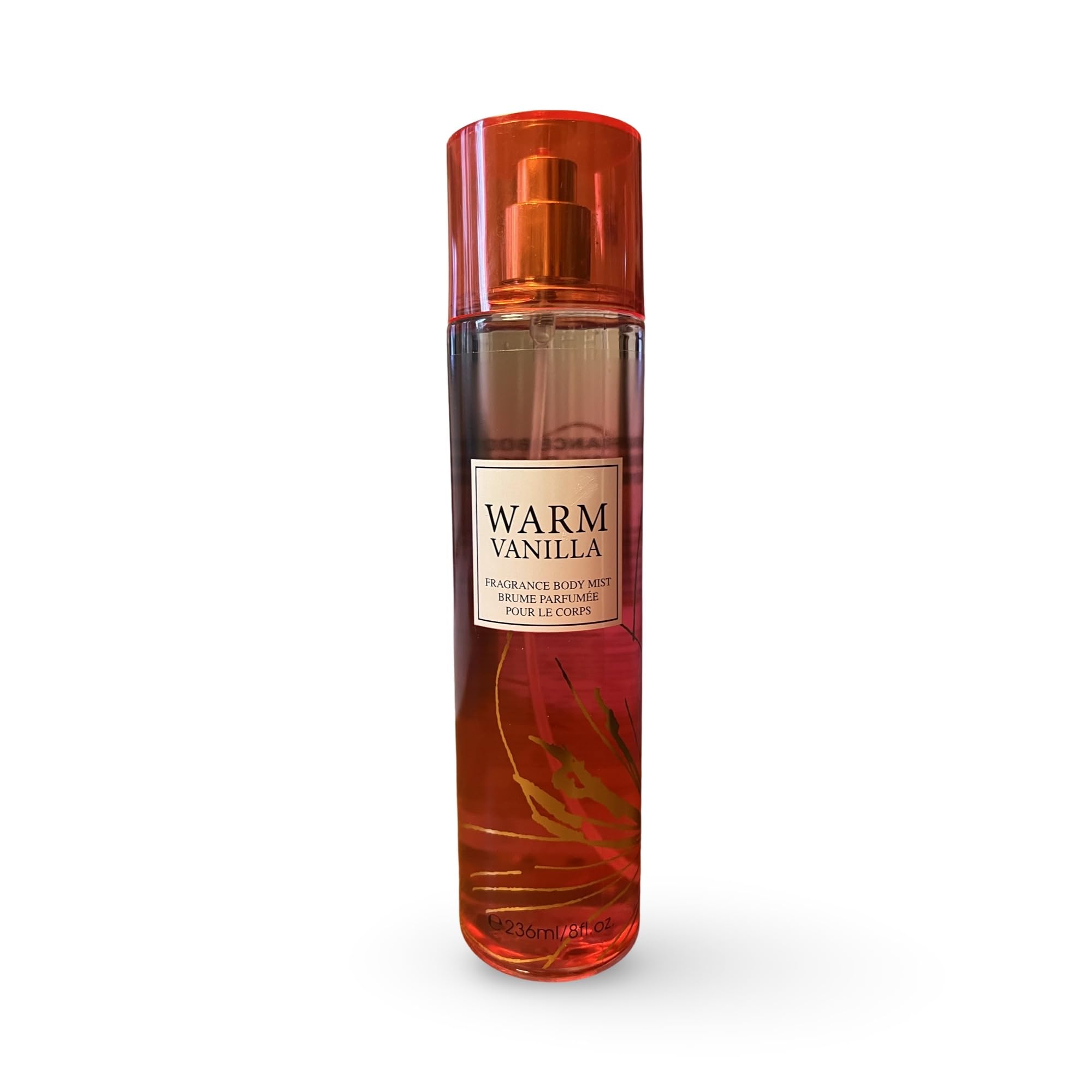 United Scents WARM VANILLA Fragrance Body Mist — 8 Fl Oz